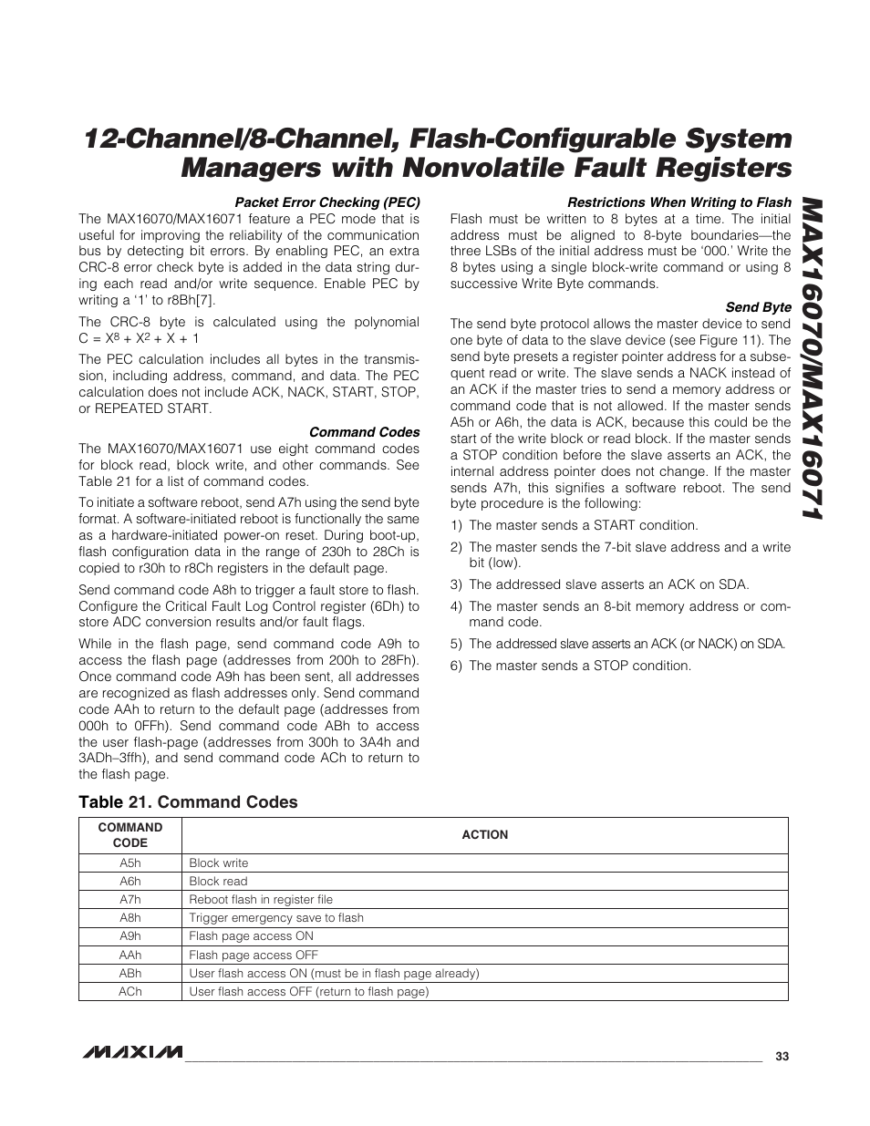 Rainbow Electronics MAX16071 User Manual | Page 33 / 51