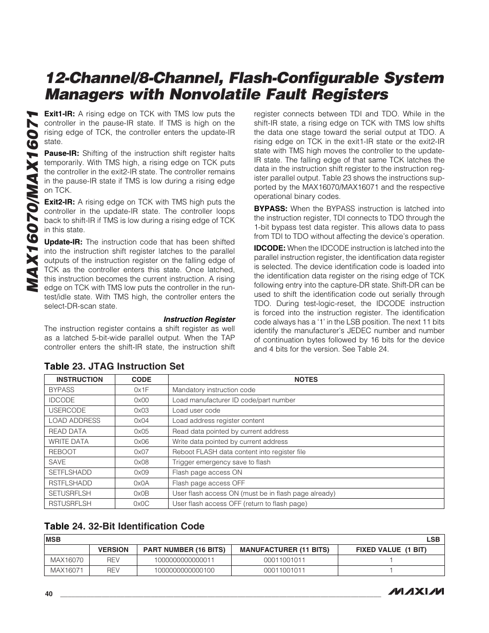 Rainbow Electronics MAX16071 User Manual | Page 40 / 51