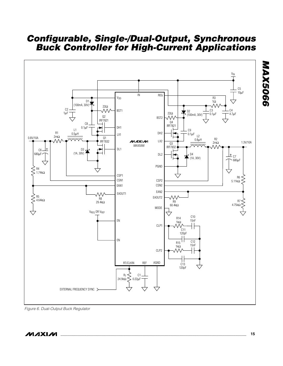 Rainbow Electronics MAX5066 User Manual | Page 15 / 22