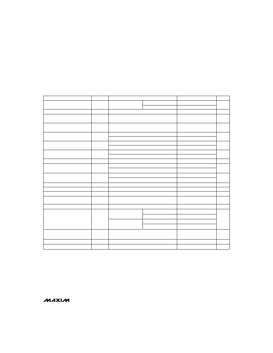 Electrical characteristics – mxl1116 | Rainbow Electronics MXL1116 User Manual | Page 3 / 4