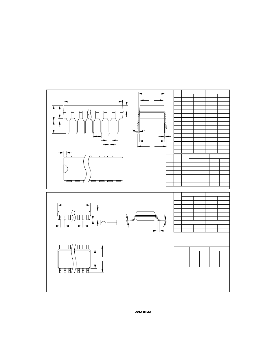 Package information, Narrow so small-outline package (0.150 in.) | Rainbow Electronics MXL1116 User Manual | Page 4 / 4