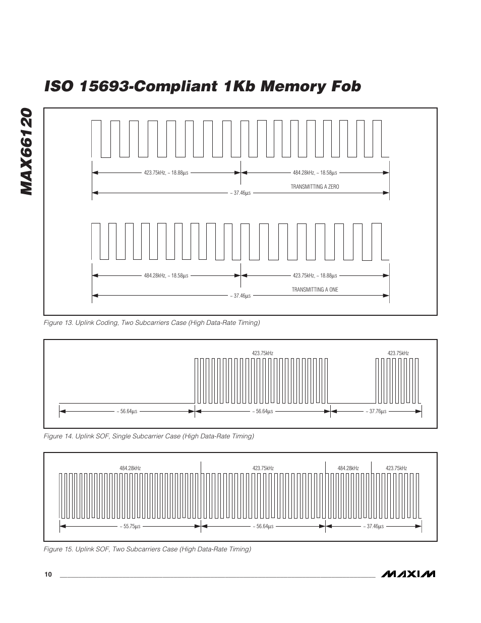 Rainbow Electronics MAX66120 User Manual | Page 10 / 24