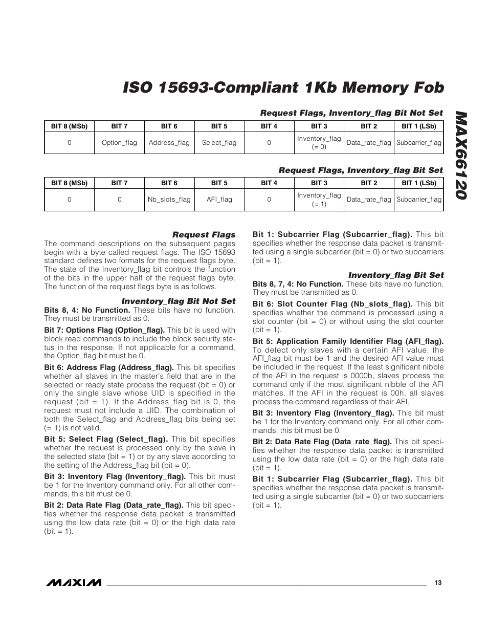 Rainbow Electronics MAX66120 User Manual | Page 13 / 24