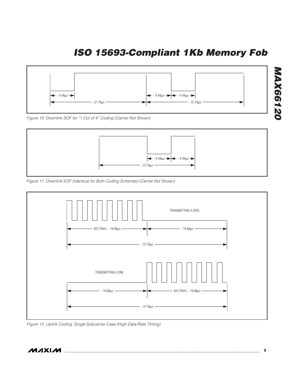 Rainbow Electronics MAX66120 User Manual | Page 9 / 24