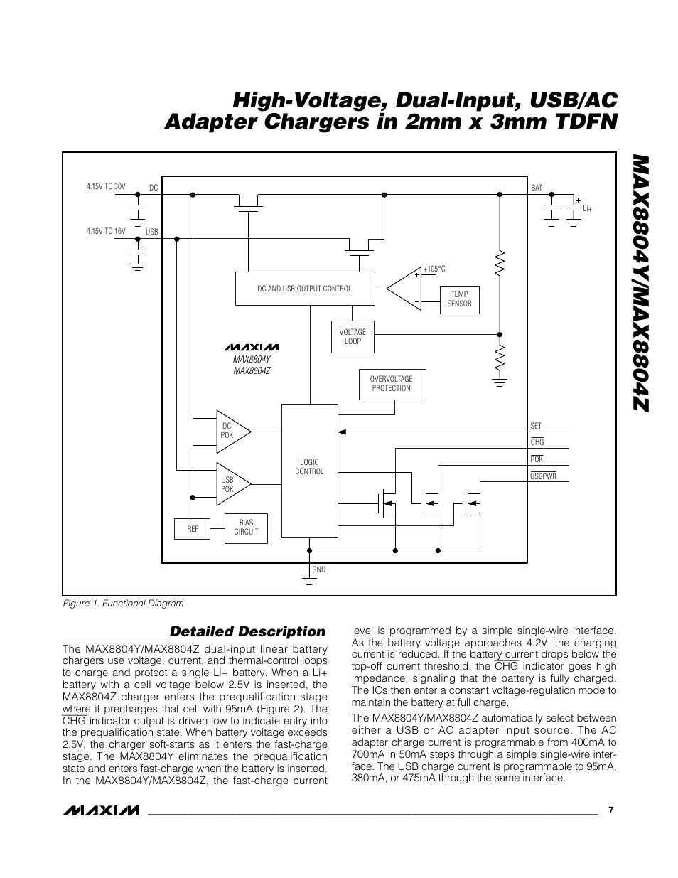 Detailed description | Rainbow Electronics MAX8804Z User Manual | Page 7 / 15