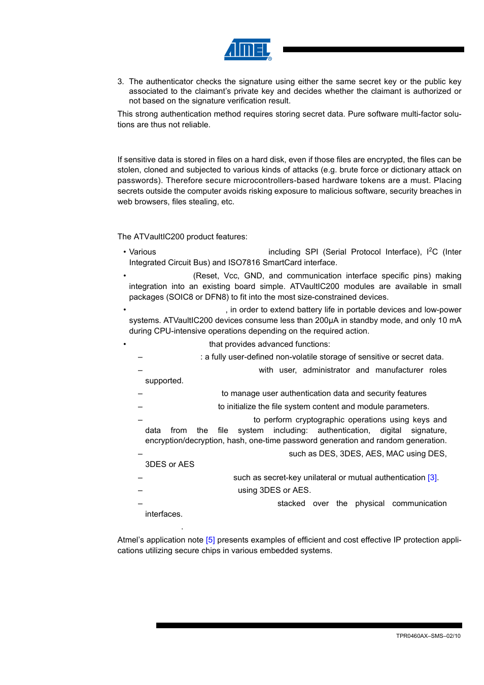 3 secure storage, 4 flexibility, Atvaultic200 | Rainbow Electronics ATVaultIC200 User Manual | Page 4 / 26