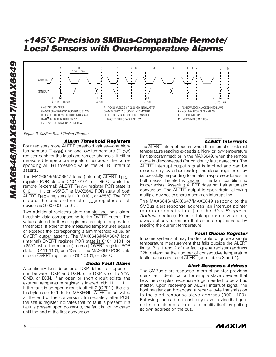 Alert | Rainbow Electronics MAX6649 User Manual | Page 8 / 16