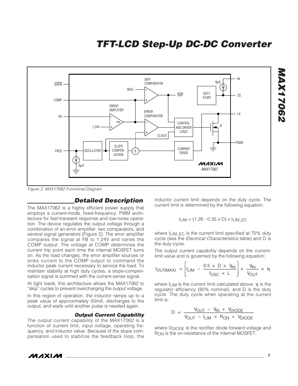 Detailed description | Rainbow Electronics MAX17062 User Manual | Page 7 / 14