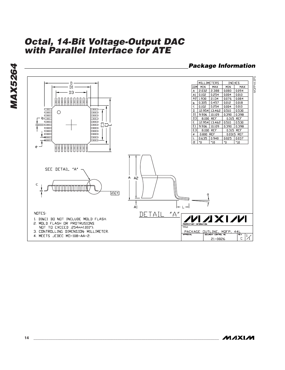 Rainbow Electronics MAX5264 User Manual | Page 14 / 16