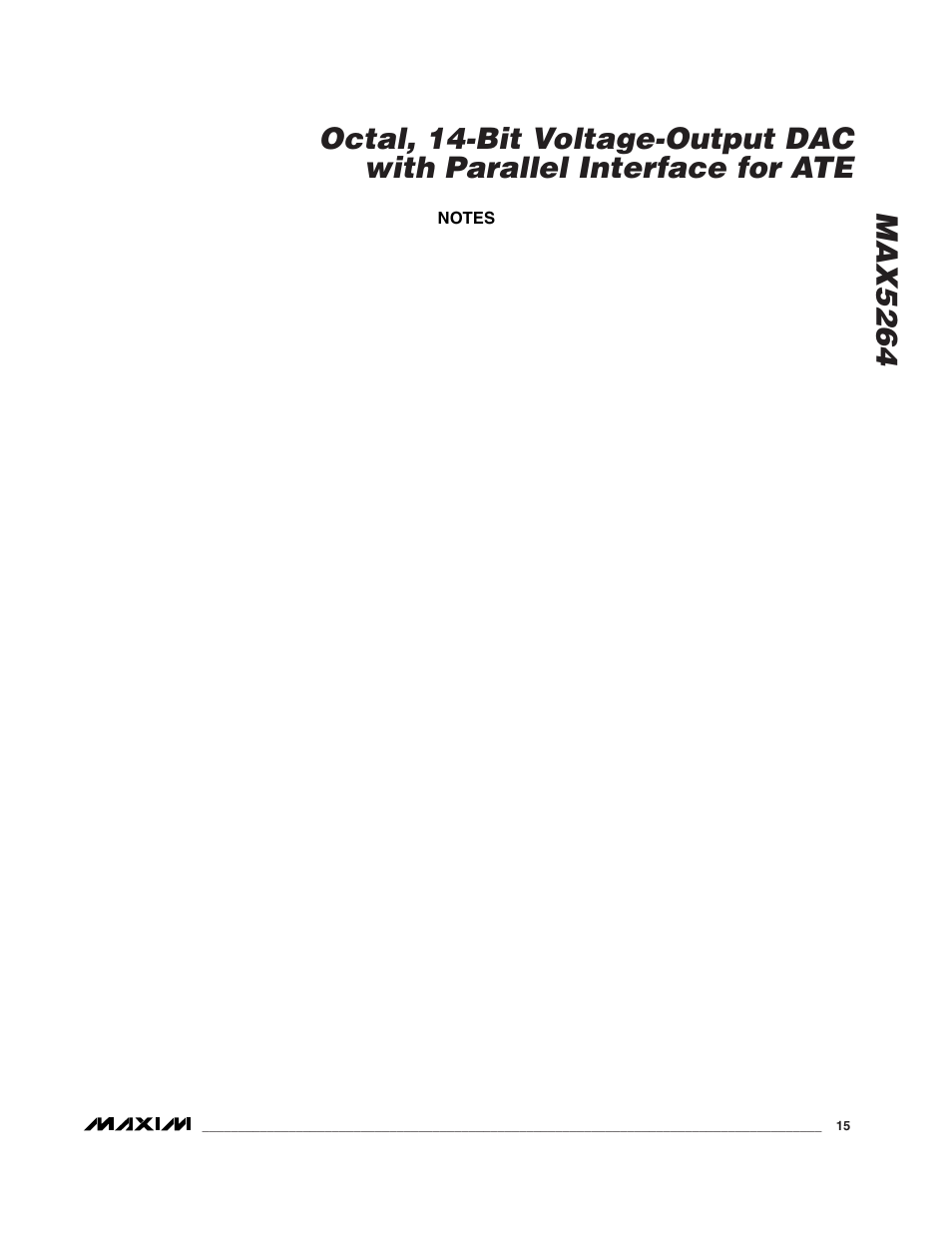 Rainbow Electronics MAX5264 User Manual | Page 15 / 16