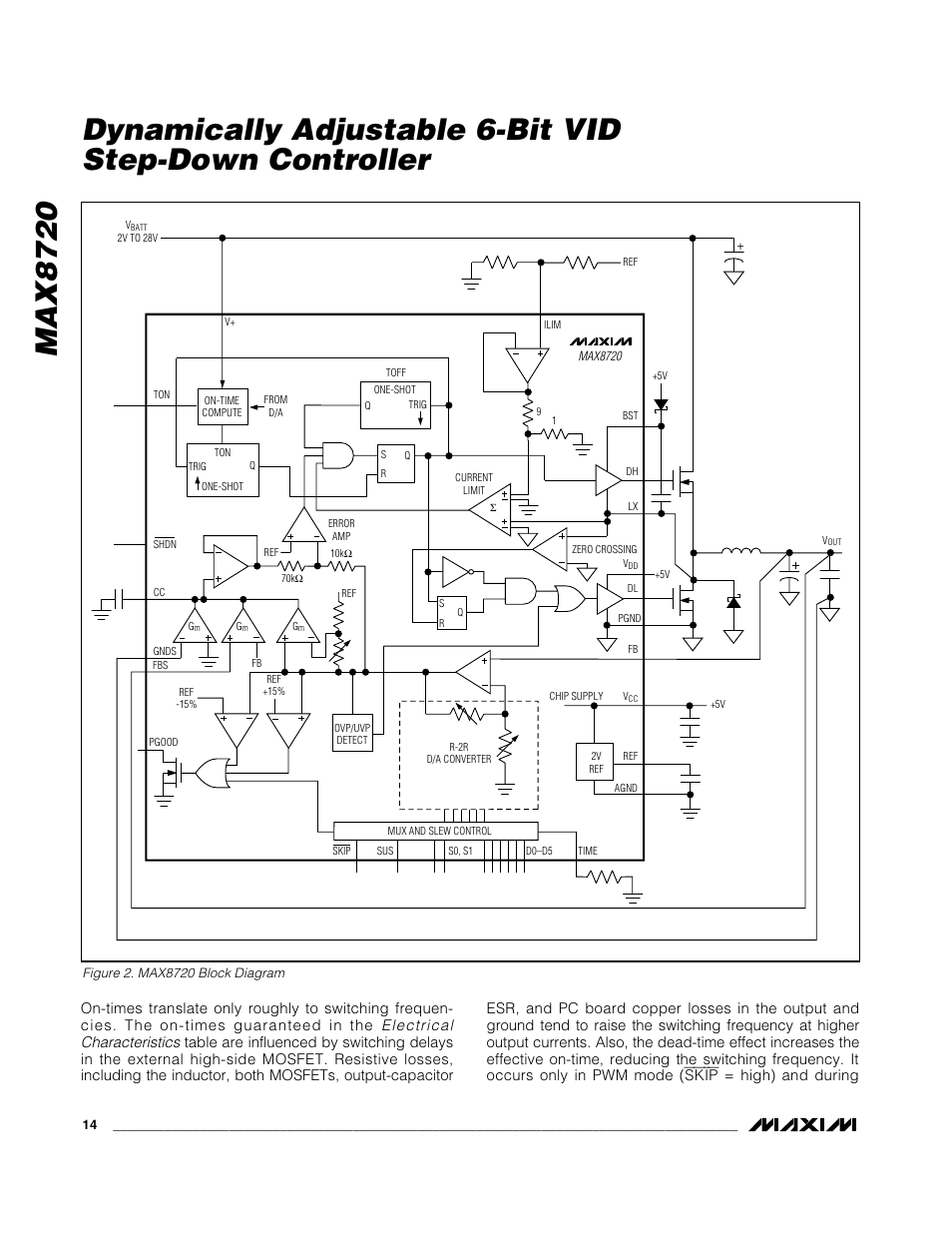 Max8720 | Rainbow Electronics MAX8720 User Manual | Page 14 / 31