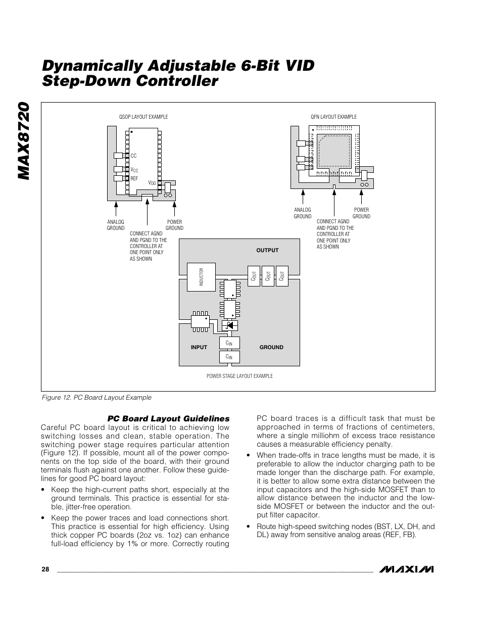 Max8720 | Rainbow Electronics MAX8720 User Manual | Page 28 / 31