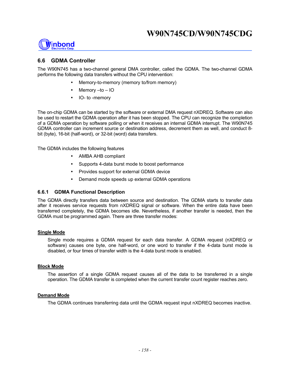 Rainbow Electronics W90N745CDG User Manual | Page 163 / 420