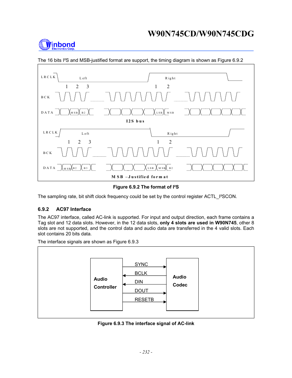 Rainbow Electronics W90N745CDG User Manual | Page 237 / 420