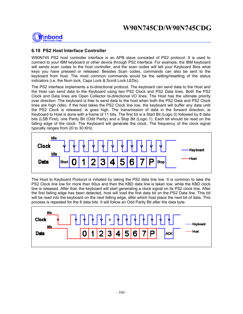 Rainbow Electronics W90N745CDG User Manual | Page 384 / 420