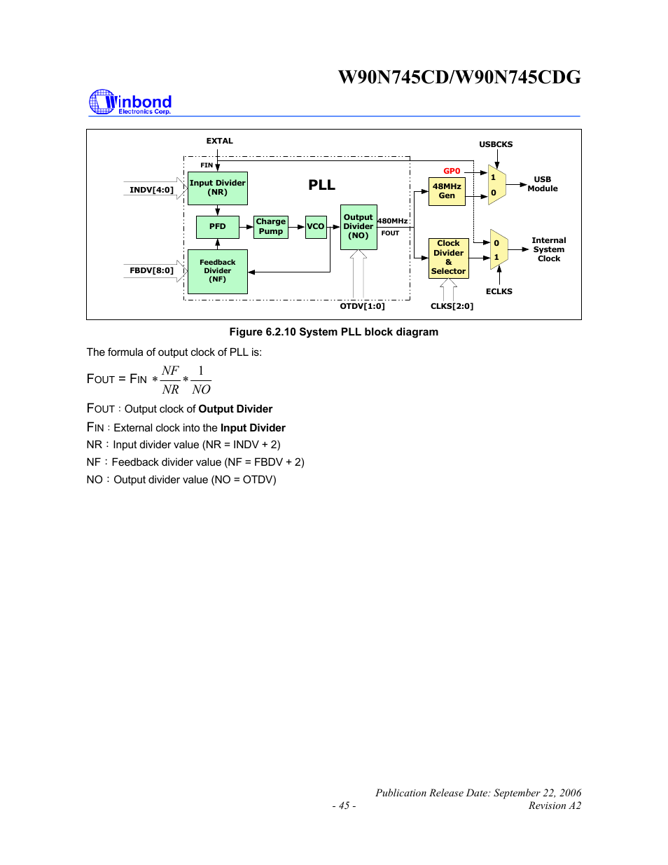 No nr nf 1 ∗ ∗ f | Rainbow Electronics W90N745CDG User Manual | Page 50 / 420