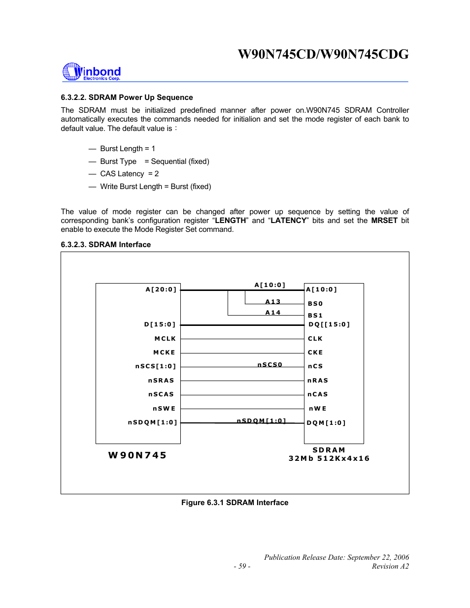 Rainbow Electronics W90N745CDG User Manual | Page 64 / 420