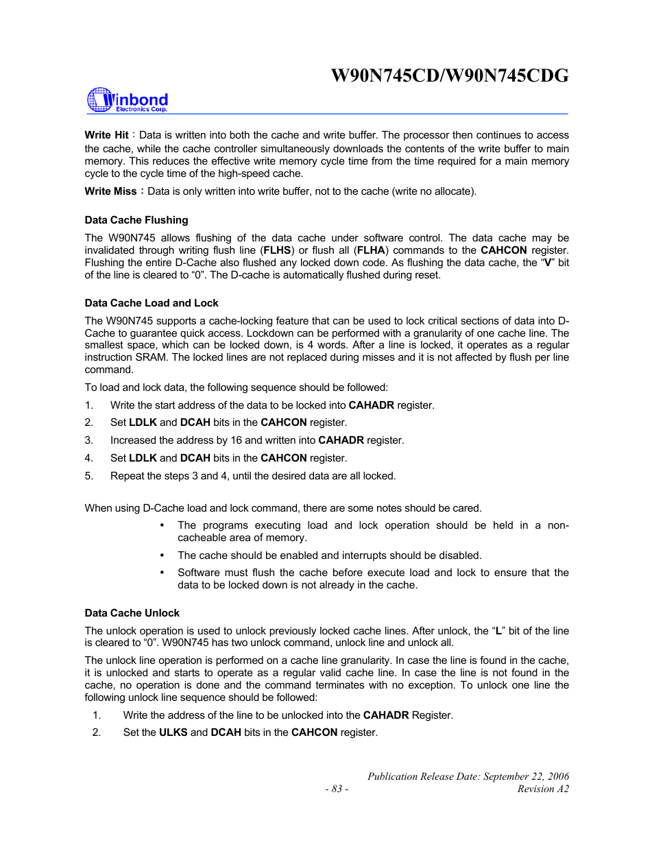 Rainbow Electronics W90N745CDG User Manual | Page 88 / 420