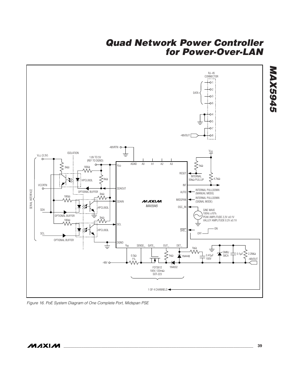Rainbow Electronics MAX5945 User Manual | Page 39 / 44