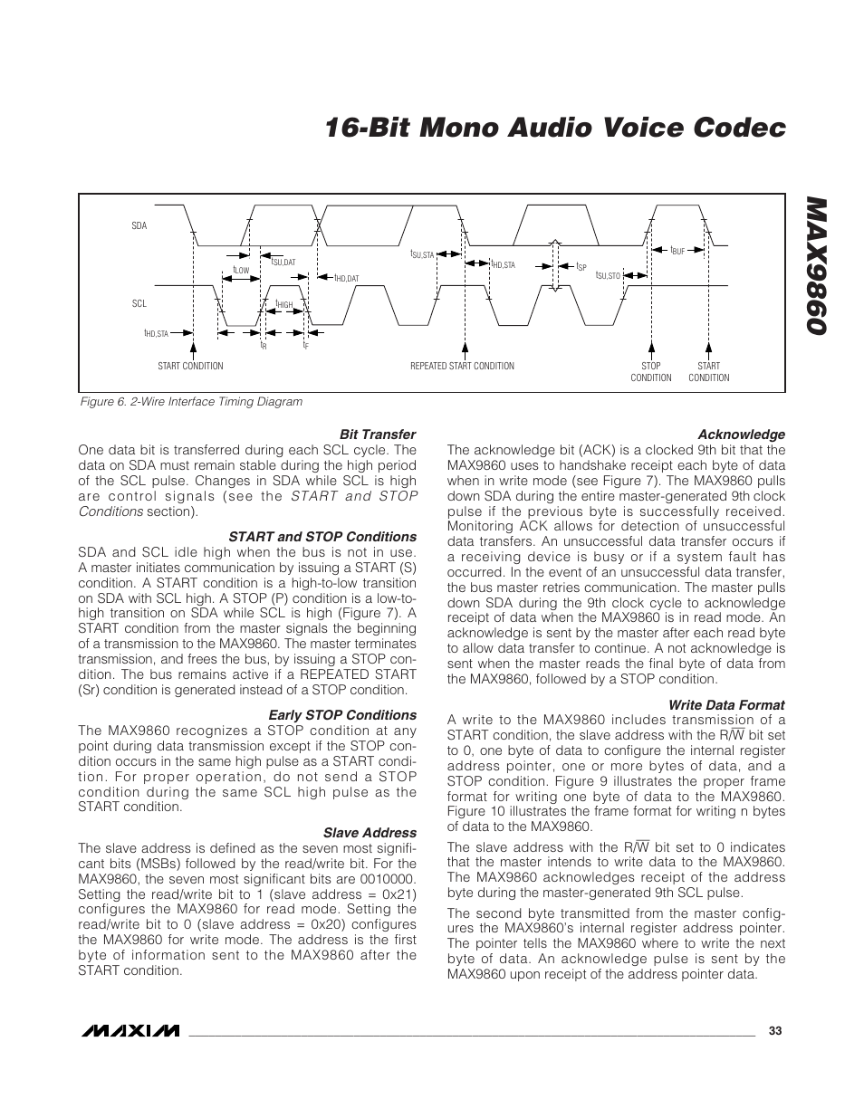 Rainbow Electronics MAX9860 User Manual | Page 33 / 39