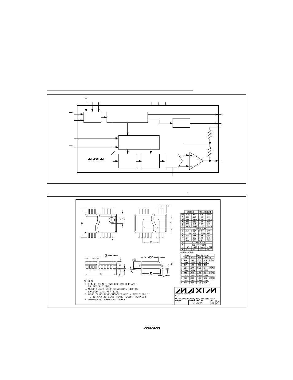 Functional diagram, Package information | Rainbow Electronics MAX5172 User Manual | Page 16 / 16