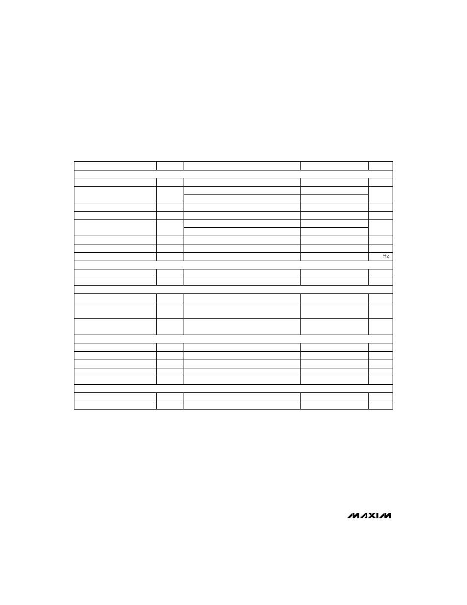 Electrical characteristics—max5172 | Rainbow Electronics MAX5172 User Manual | Page 4 / 16