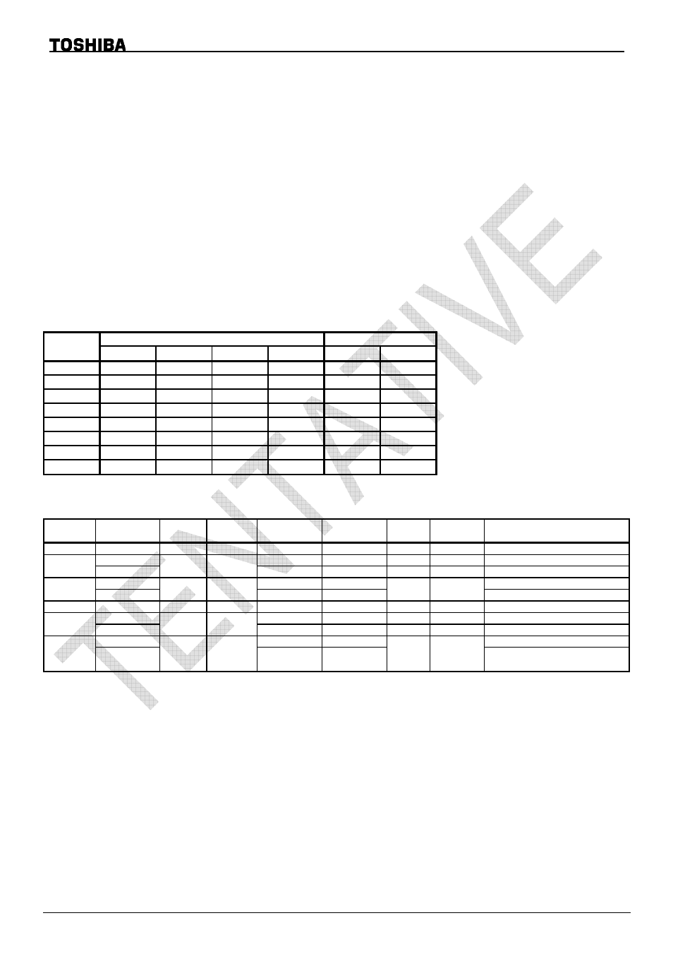 Outline of internal register | Rainbow Electronics DAB-CAM-C01 User Manual | Page 12 / 27