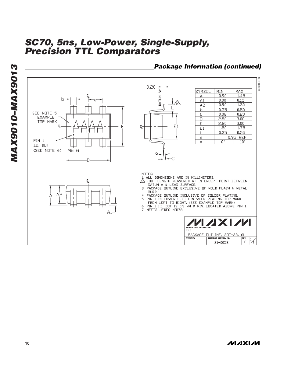 Rainbow Electronics MAX9013 User Manual | Page 10 / 12