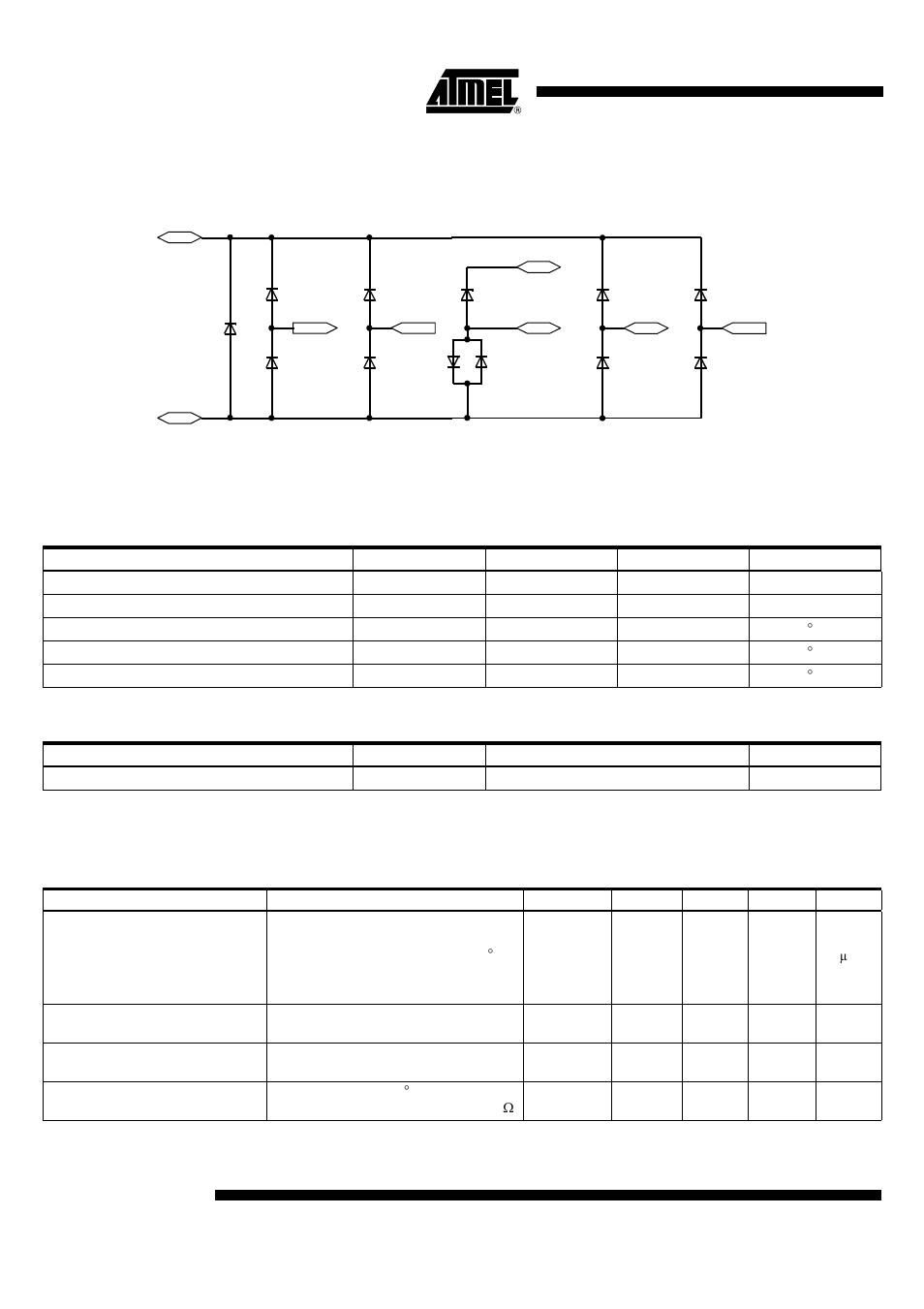 T5754, Absolute maximum ratings, Thermal resistance | Electrical characteristics | Rainbow Electronics T5754 User Manual | Page 8 / 11