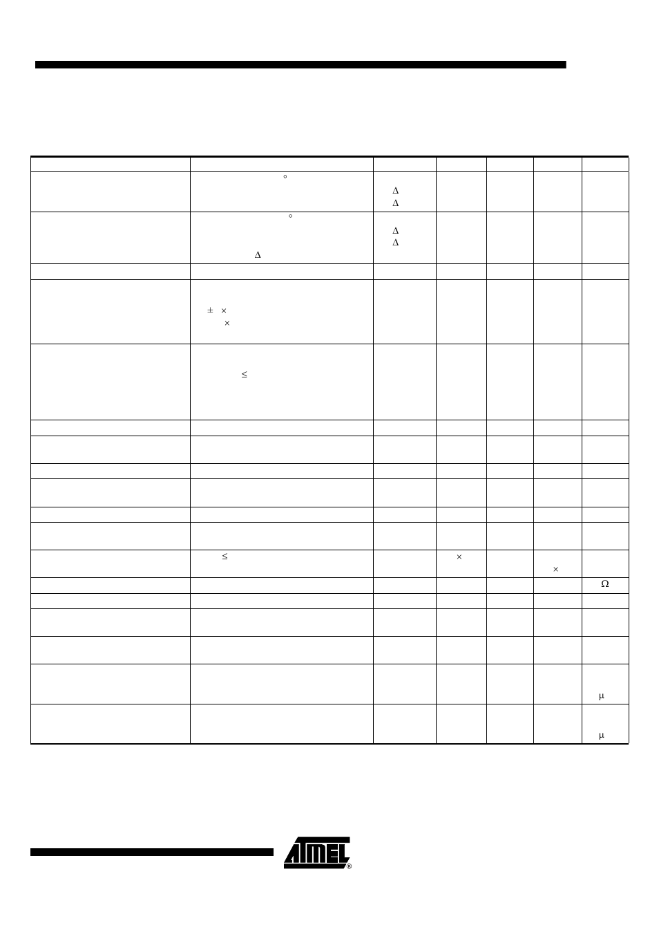 T5754, Electrical characteristics (continued) | Rainbow Electronics T5754 User Manual | Page 9 / 11