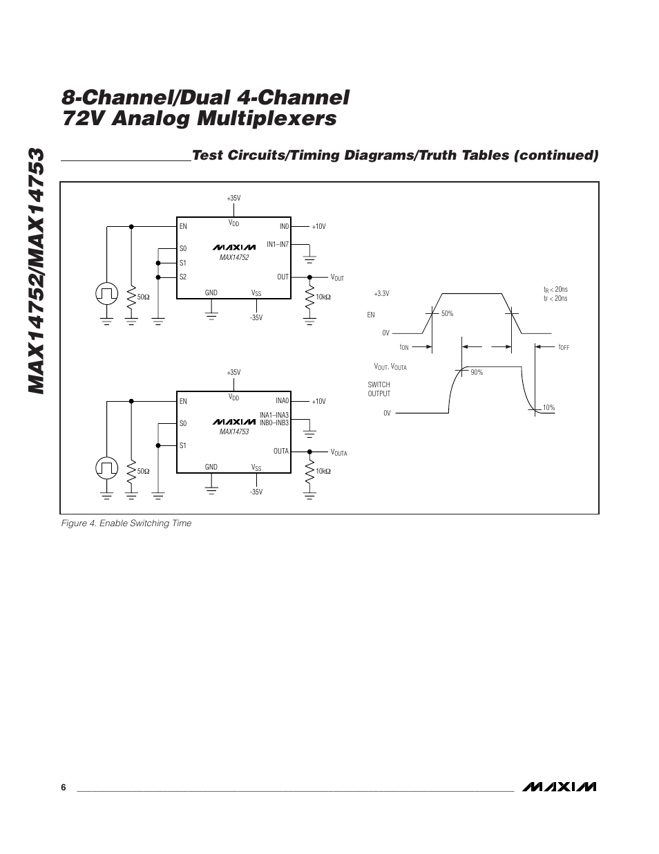 Rainbow Electronics MAX14753 User Manual | Page 6 / 16