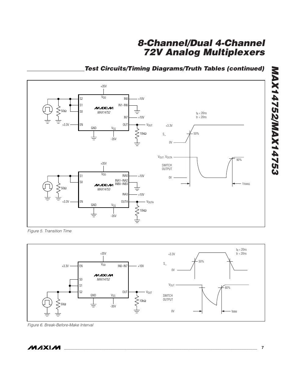 Rainbow Electronics MAX14753 User Manual | Page 7 / 16