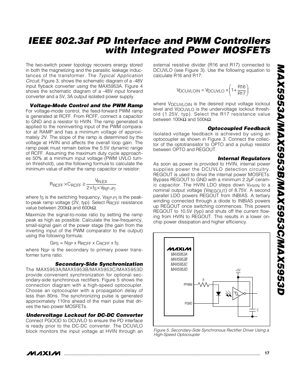 Rainbow Electronics MAX5953D User Manual | Page 17 / 27