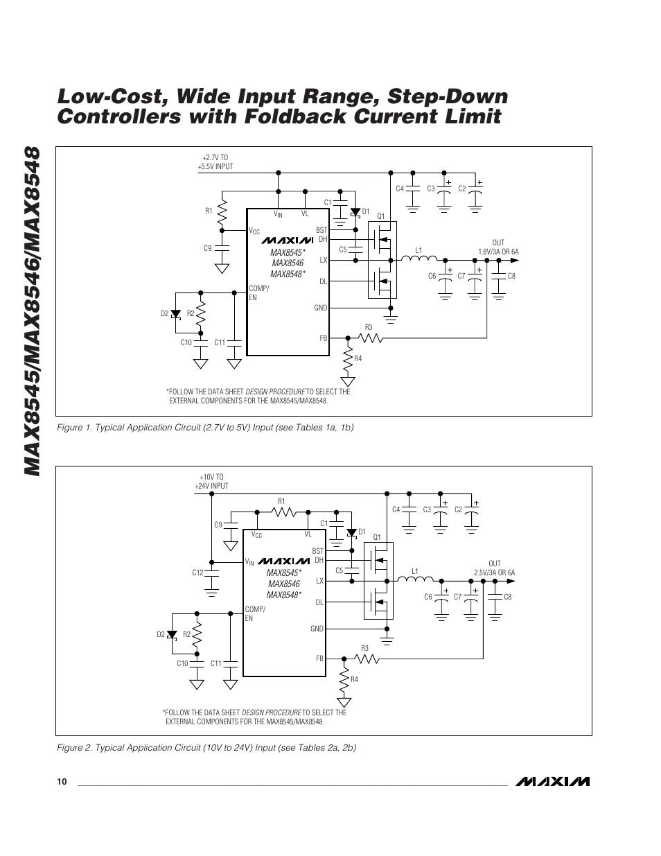 Rainbow Electronics MAX8548 User Manual | Page 10 / 18