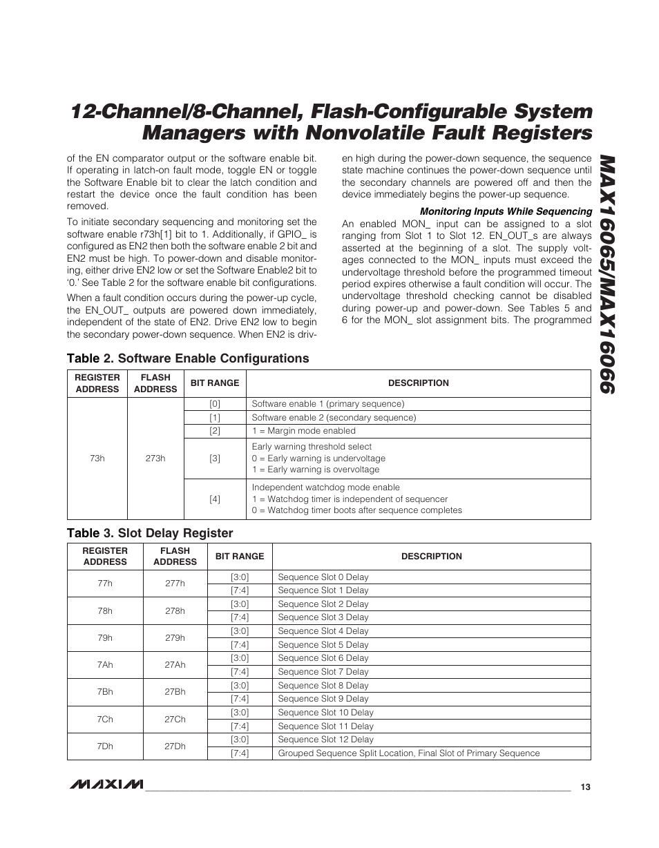Rainbow Electronics MAX16066 User Manual | Page 13 / 61