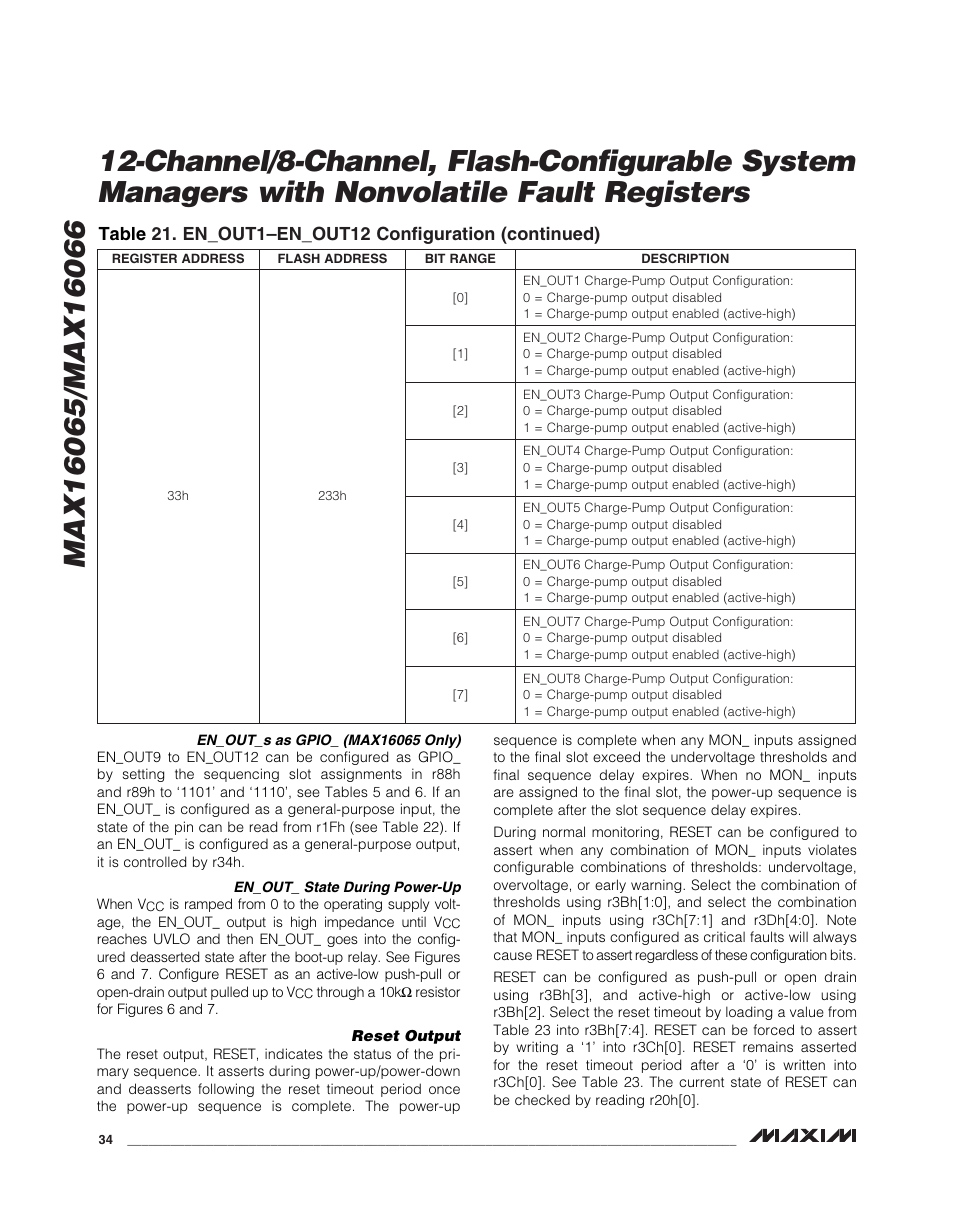 Rainbow Electronics MAX16066 User Manual | Page 34 / 61