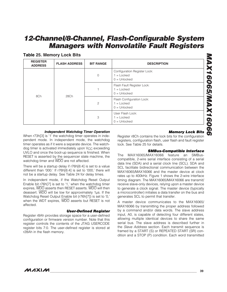 Rainbow Electronics MAX16066 User Manual | Page 39 / 61