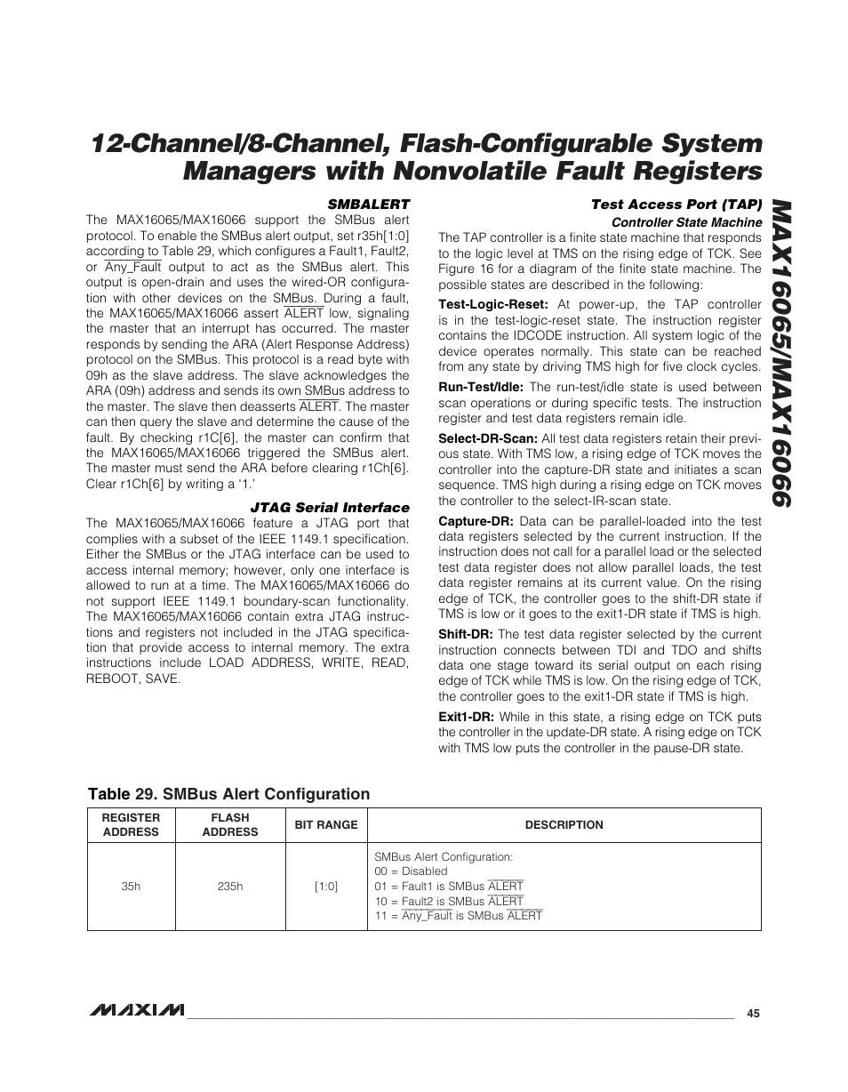 Rainbow Electronics MAX16066 User Manual | Page 45 / 61