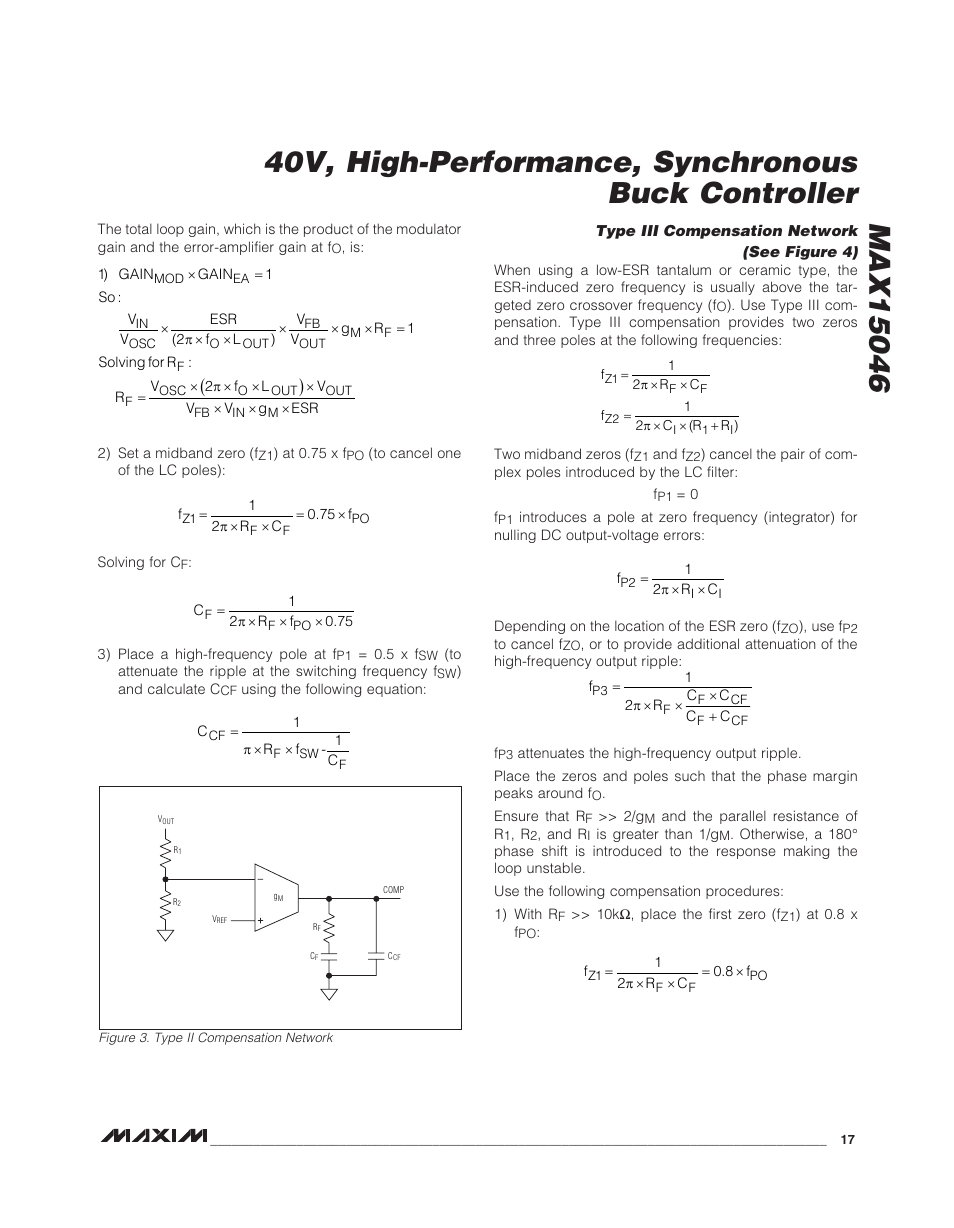 Rainbow Electronics MAX15046B User Manual | Page 17 / 23