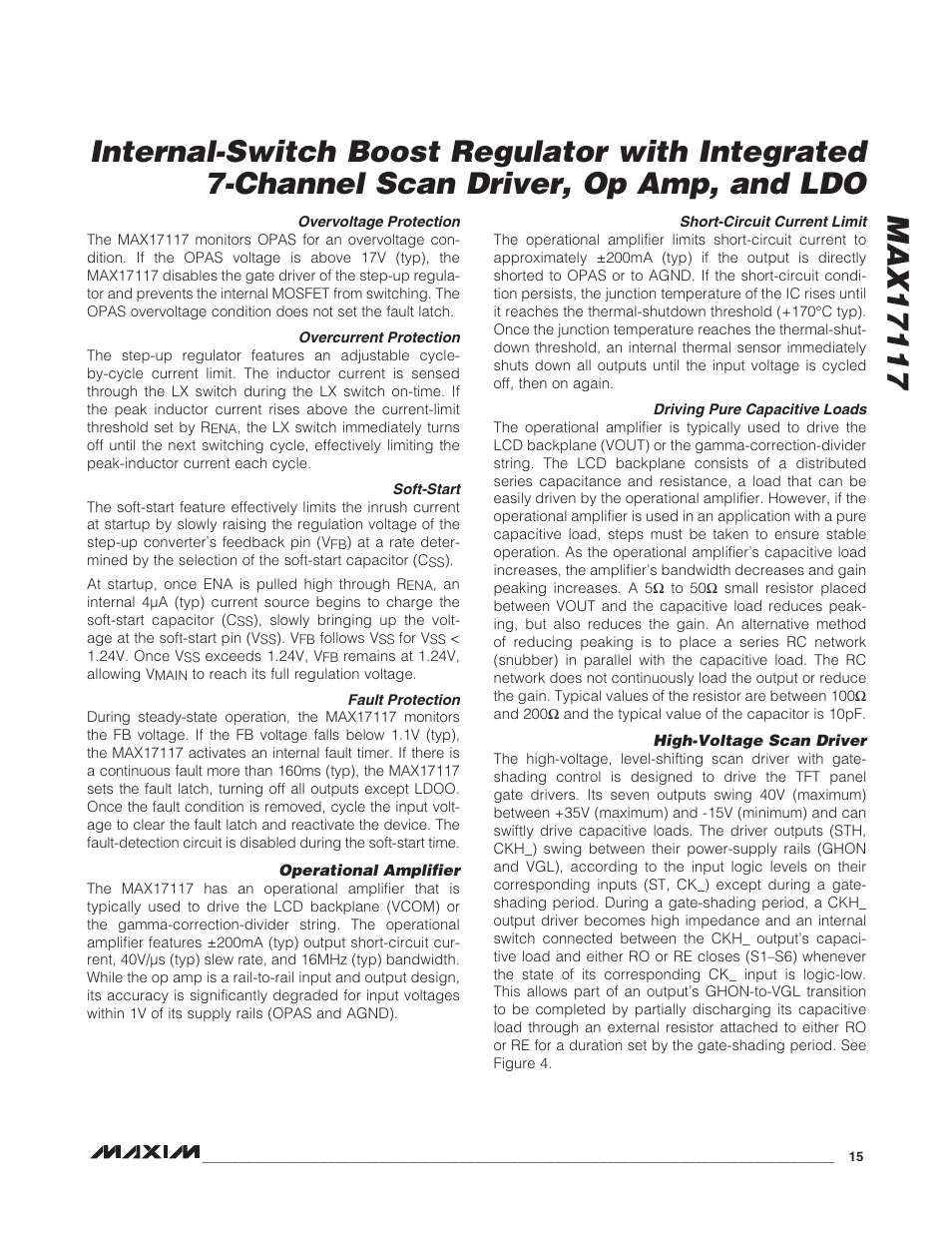 Rainbow Electronics MAX17117 User Manual | Page 15 / 22