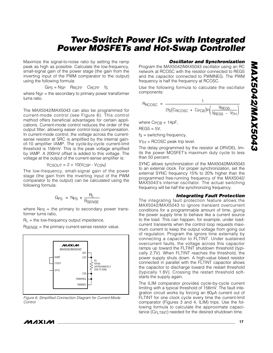 Rainbow Electronics MAX5043 User Manual | Page 17 / 22
