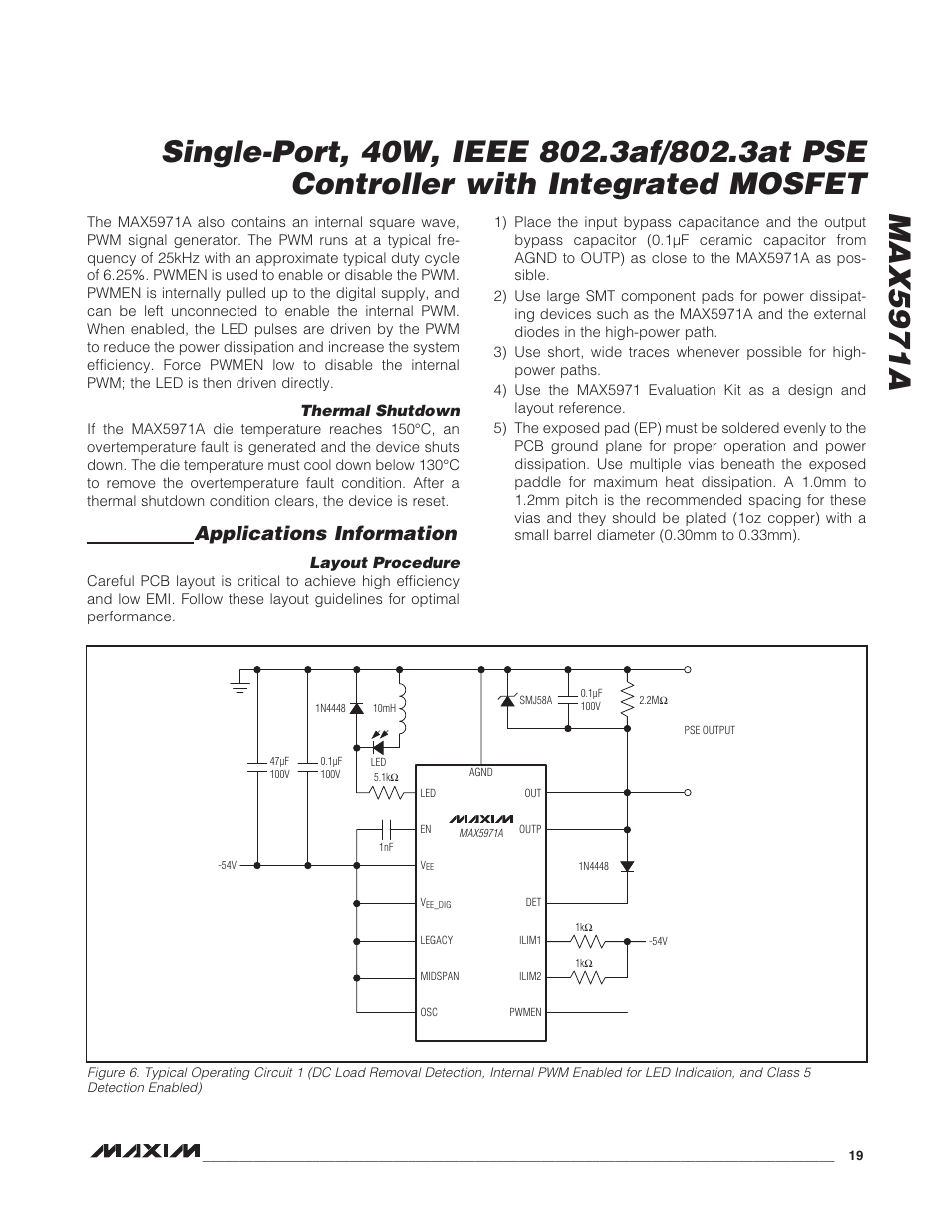 Applications information | Rainbow Electronics MAX5971А User Manual | Page 19 / 21