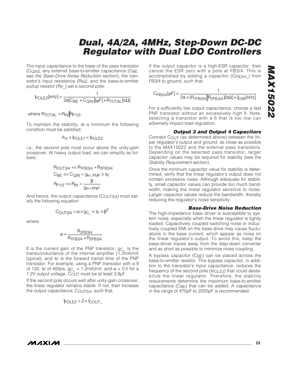 Rainbow Electronics MAX15022 User Manual | Page 23 / 27