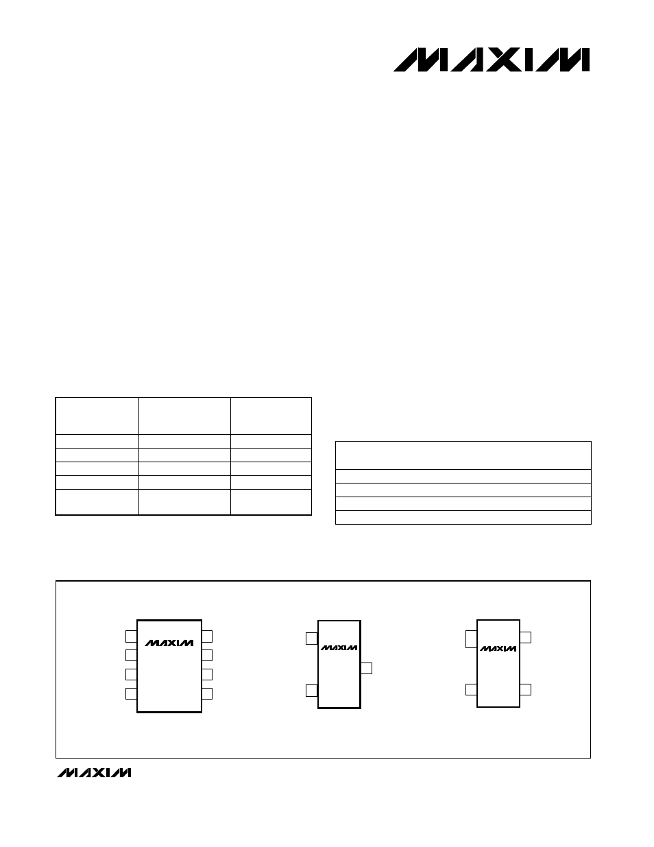 Rainbow Electronics MAX6160 User Manual | 8 pages
