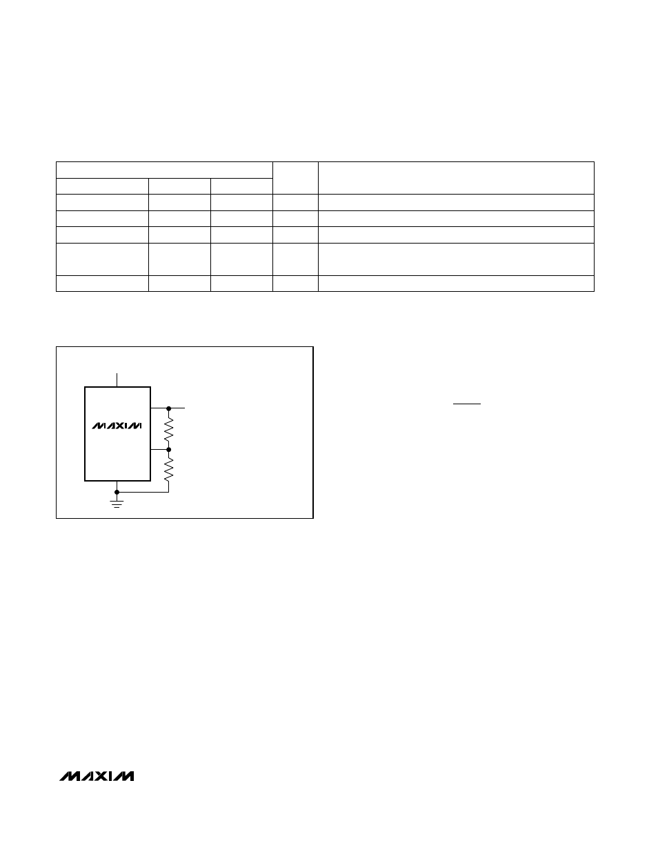 Applications information, Pin description | Rainbow Electronics MAX6160 User Manual | Page 7 / 8