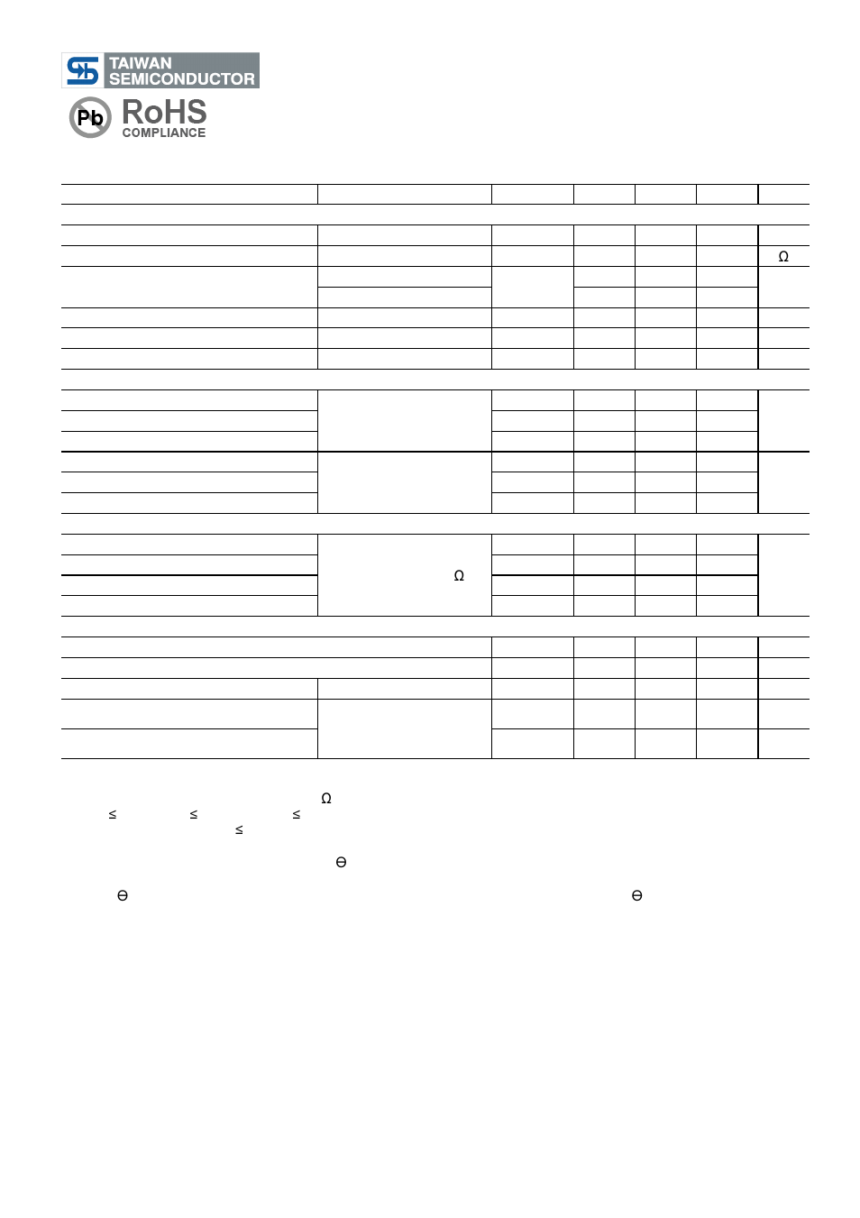 Tsm1n45, 450v n-channel power mosfet, Electrical specifications | Rainbow Electronics TSM1N45 User Manual | Page 2 / 9
