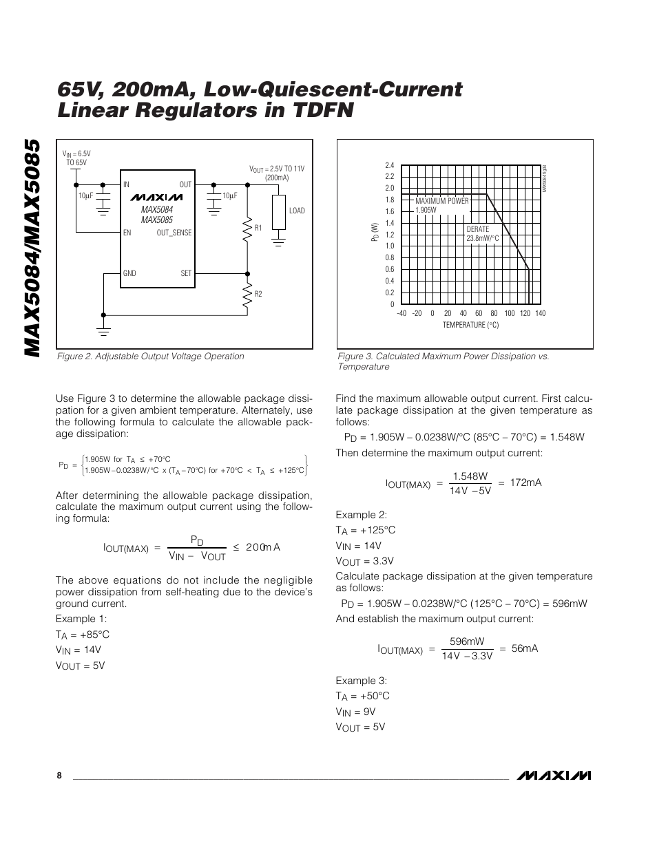 Rainbow Electronics MAX5085 User Manual | Page 8 / 11
