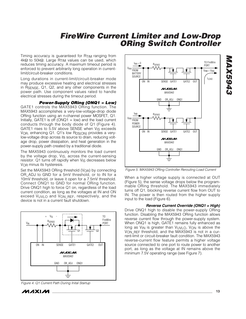 Rainbow Electronics MAX5943 User Manual | Page 13 / 20