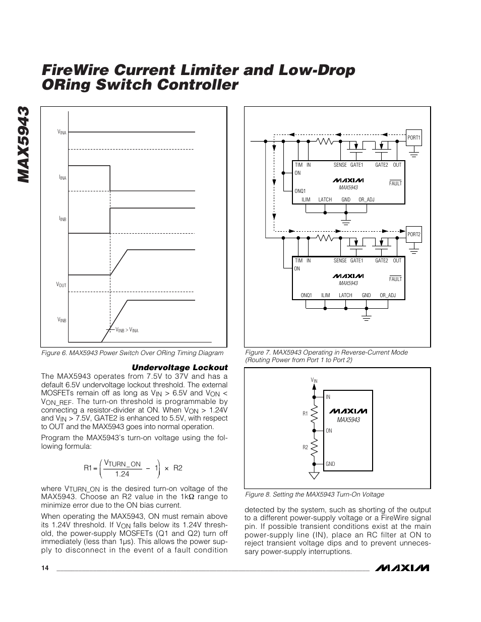 Rainbow Electronics MAX5943 User Manual | Page 14 / 20