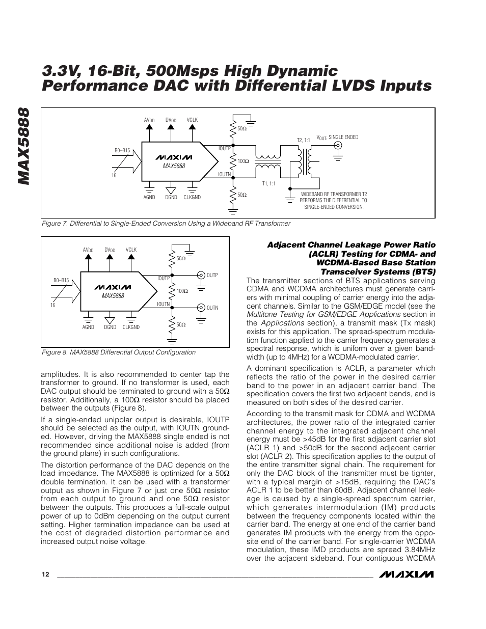 Rainbow Electronics MAX5888 User Manual | Page 12 / 18